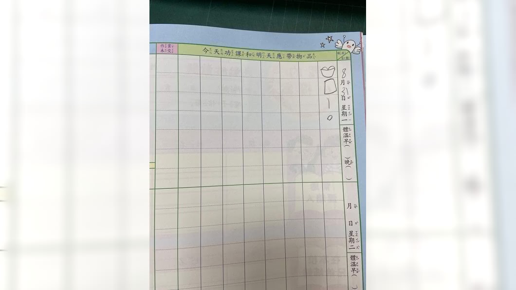 小學兒聯絡簿見4個「神秘圖形」　家長崩潰求解答