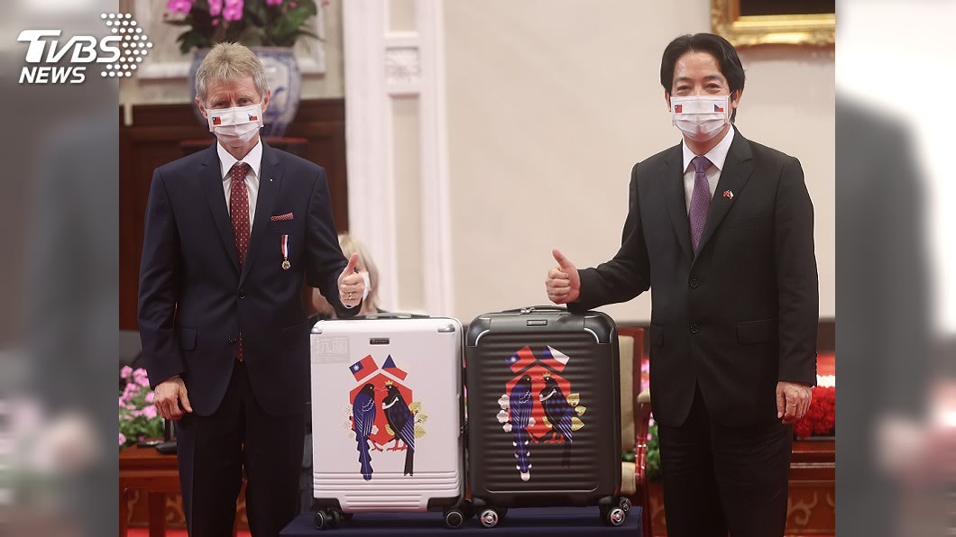 維特齊訪台 賴清德:歷史會記住你們對世界貢獻