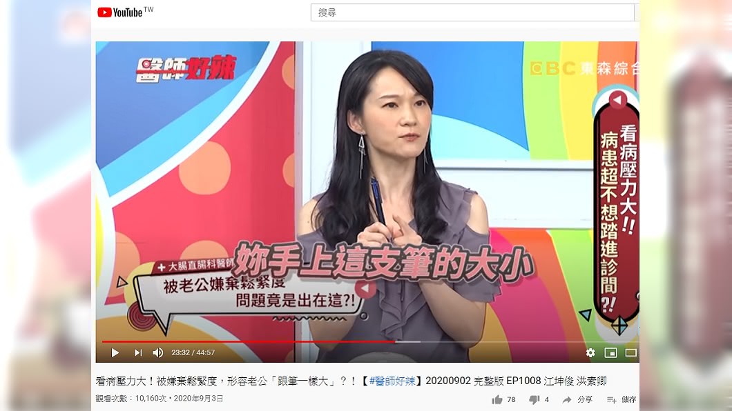 （圖／翻攝自《醫師好辣》YouTube）