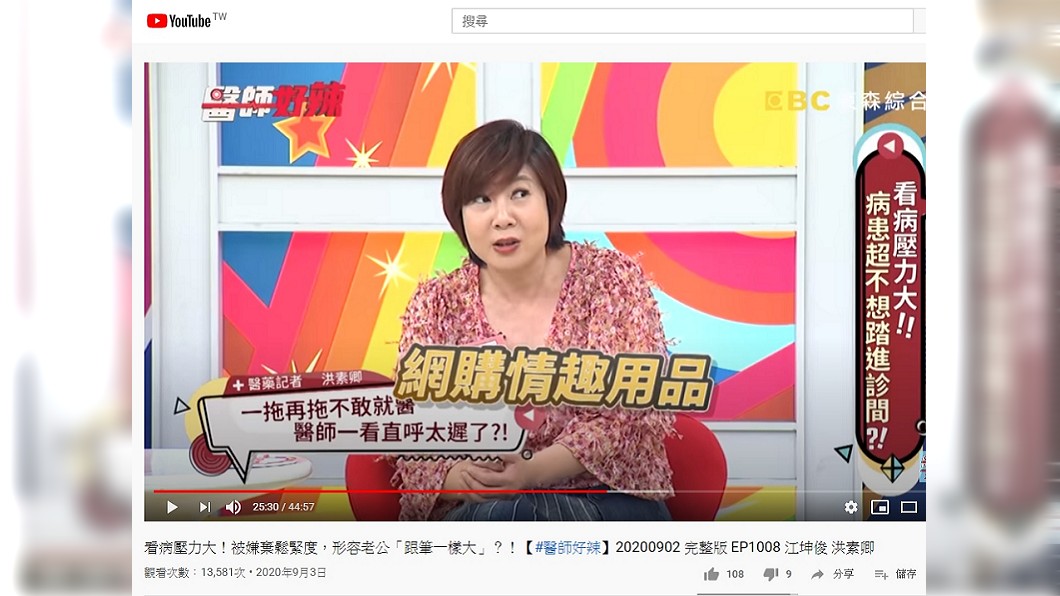 (圖/翻攝自《醫師好辣》YouTube)