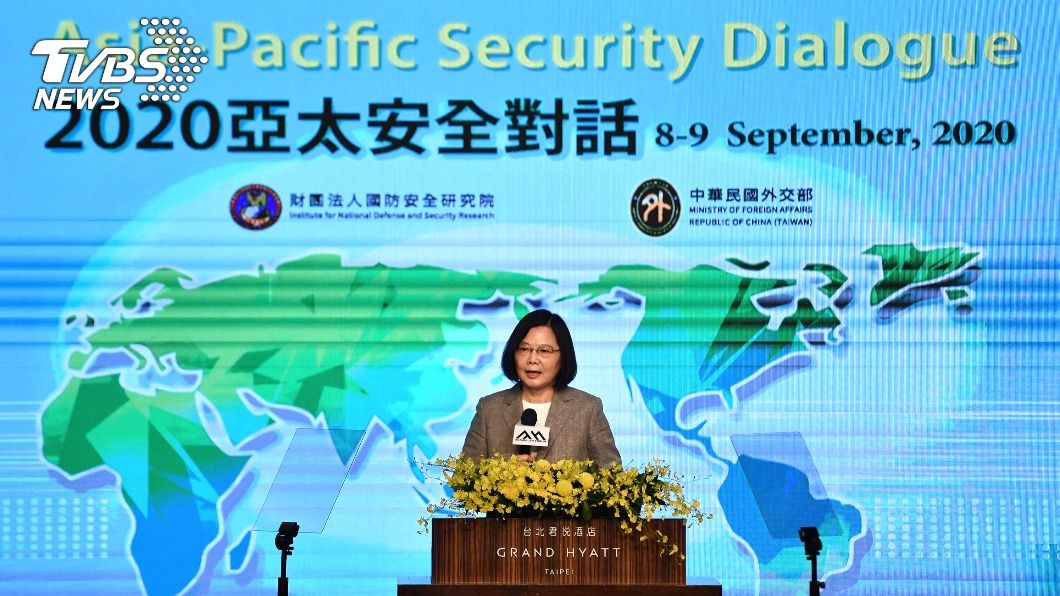 總統:經濟安全不可分 民主國家應合作重整供應鏈