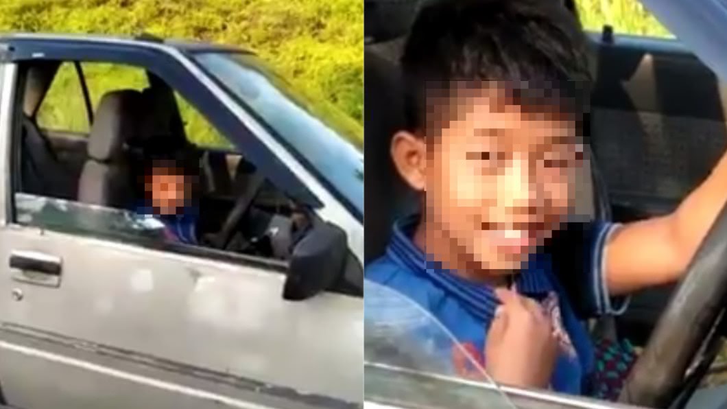 9歲童開車「高速兜風」遭警起底...爸爸糗大了