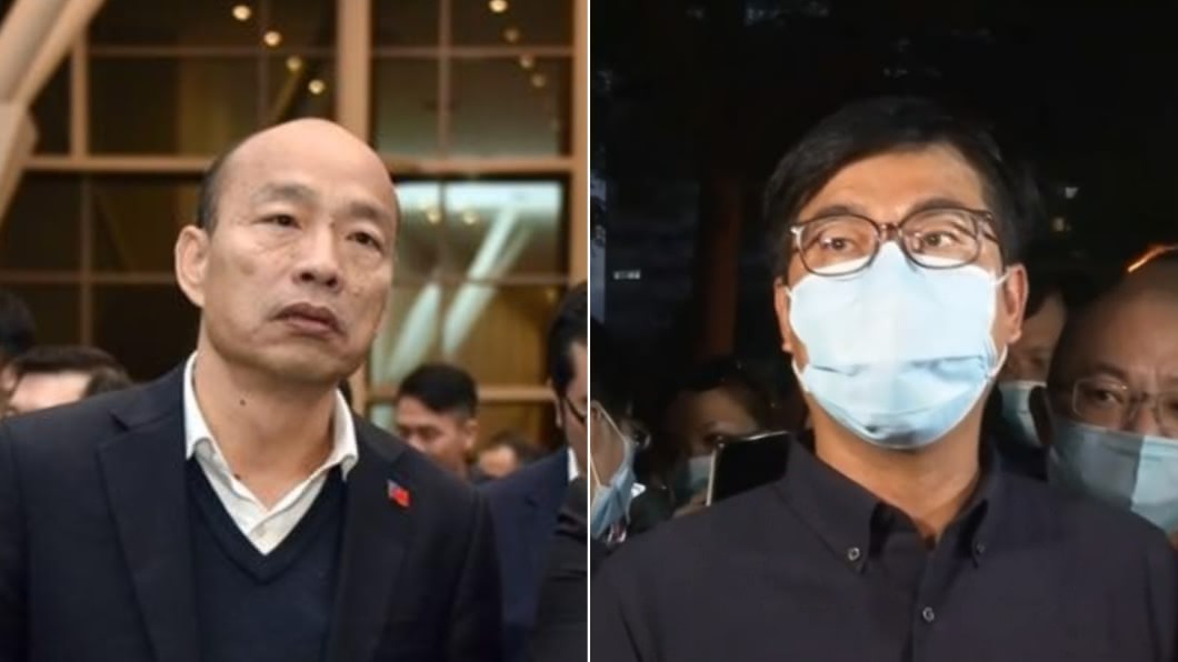 （圖／翻攝自韓國瑜臉書、TVBS資料畫面）