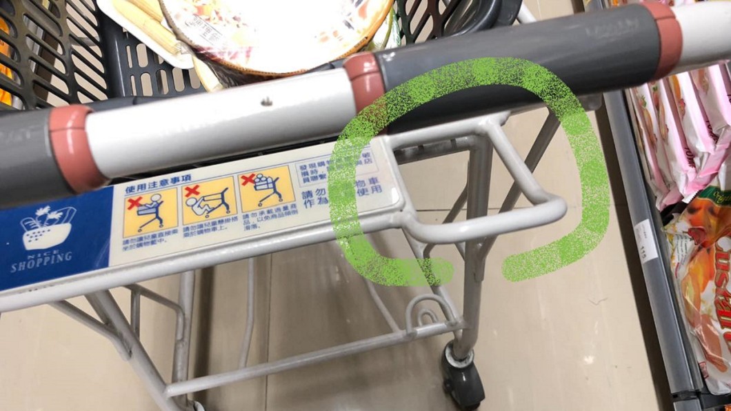 不是拿來掛包包？全聯推車「方框」功能曝光　網：超方便