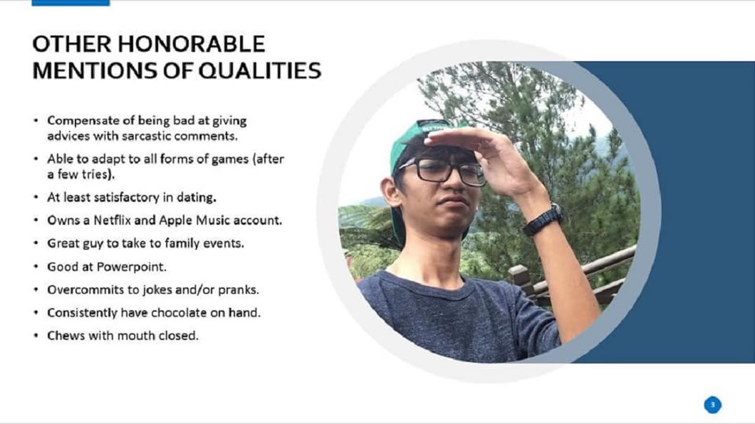 最特別的是,這名單身醫師利用簡報的方式交友,沒想到2星期內就收到200多封的回覆。(圖/翻攝自臉書)