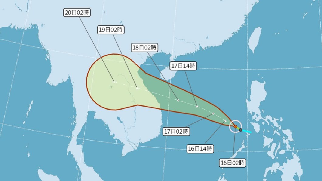 「秋老虎」發威各地防高溫 颱風紅霞對台無直接影響