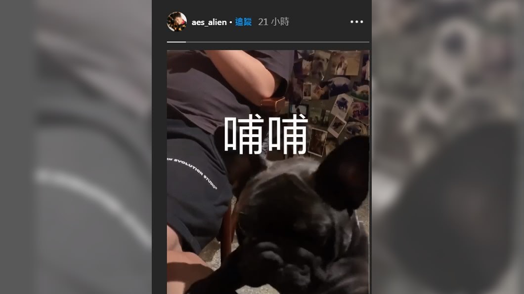 小鬼昨天還發限時動態。(圖/翻攝自小鬼IG)