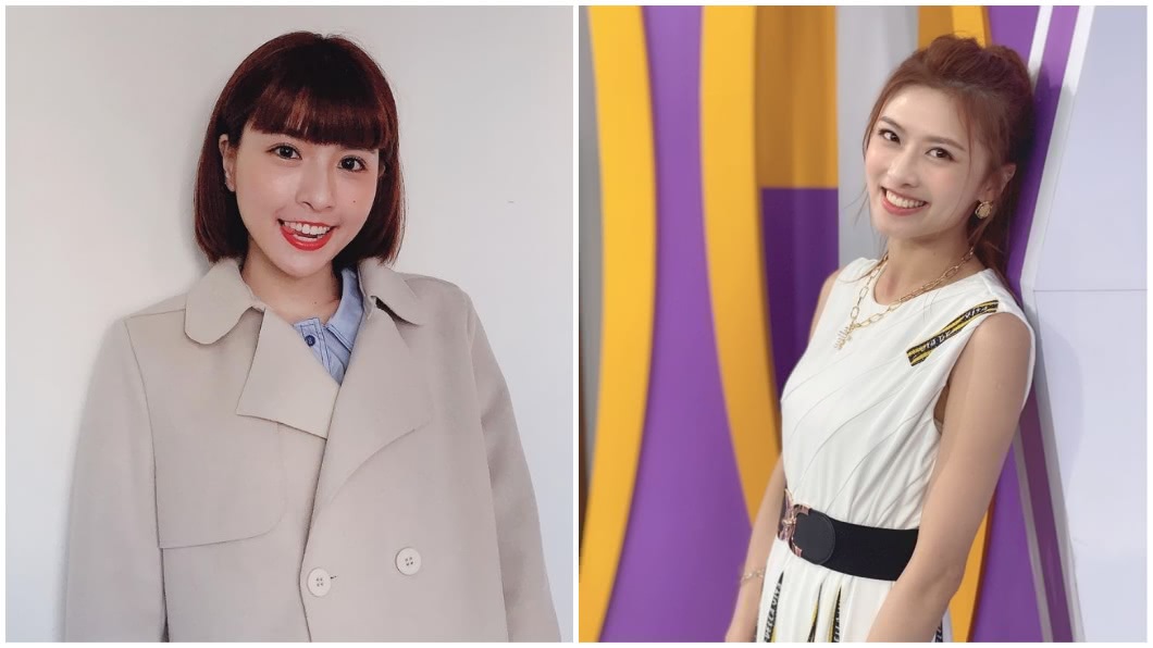 黃鴻升的另外兩段戀情，分別是傳出現正熱戀中的啦啦隊女神峮峮，和天氣女孩妞妞的戀情則是維持3年。（圖／翻攝自峮峮和妞妞臉書粉絲團合成）