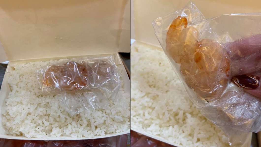 外送點80元蝦仁炒飯 她一見實體崩潰:欺騙我的感情!