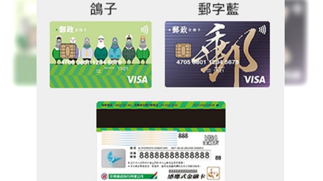 郵局VISA卡更好用　預計年底前可搭捷運公車