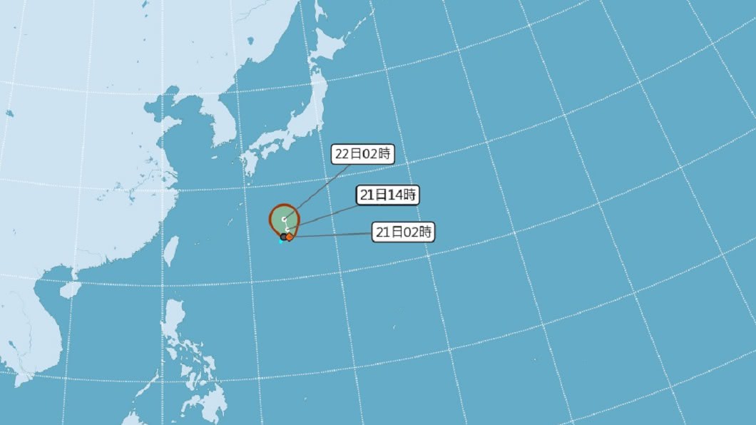 熱帶低壓凌晨2時生成　專家：路徑預估近日本東部