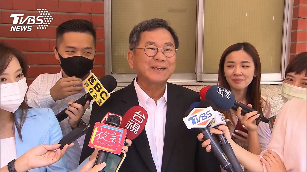 陳明文澄清是一般選民服務。(圖/TVBS)