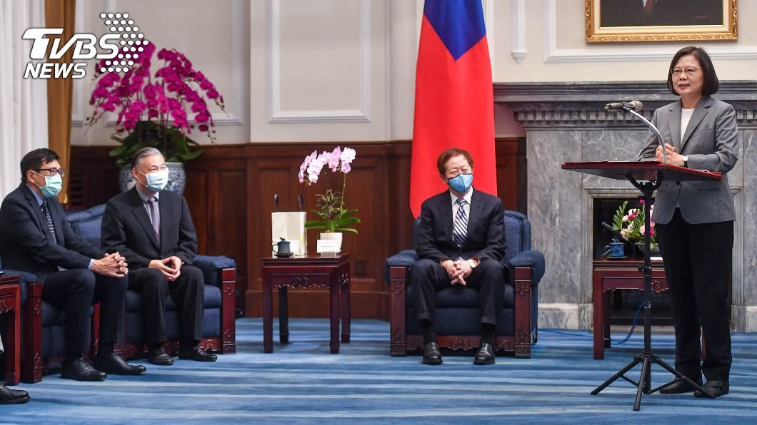蔡英文：打造半導體先進製程中心　做全球業界領頭羊
