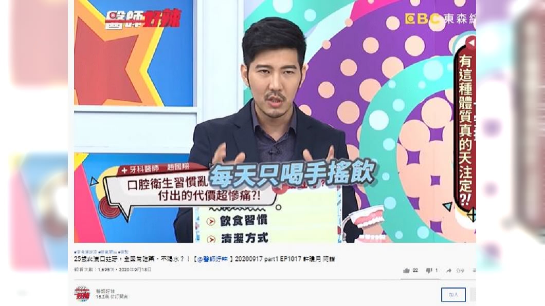 (圖/翻攝自醫師好辣YouTube)