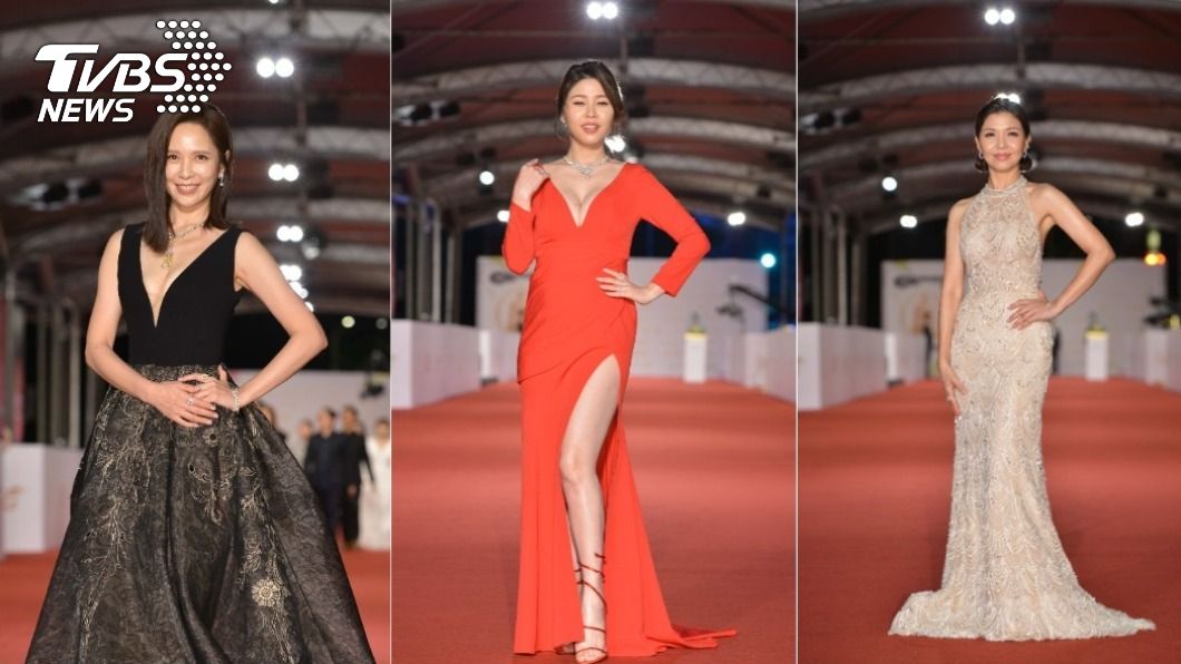 金鐘55/紅毯5美3帥!天心、白家綺「美胸對尬」辣翻