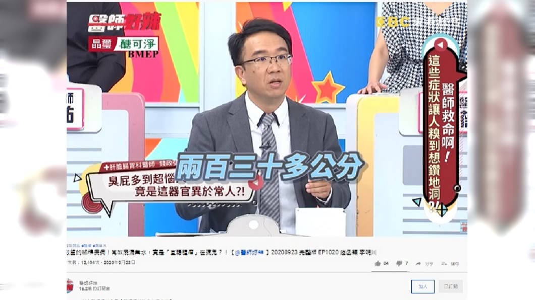 (圖/翻攝自醫師好辣YouTube)