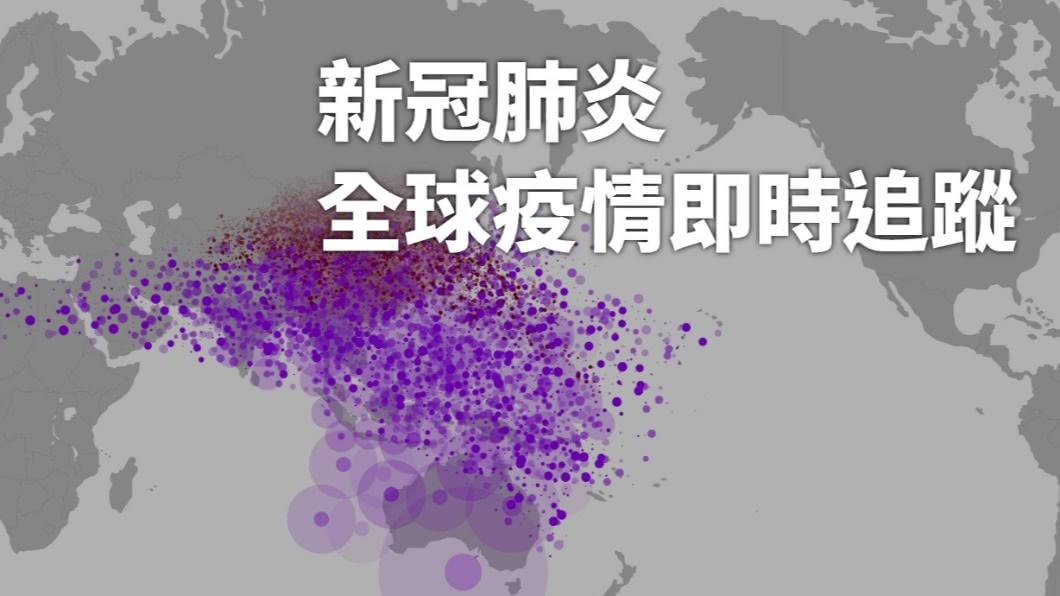 新冠肺炎 全球疫情即時追蹤