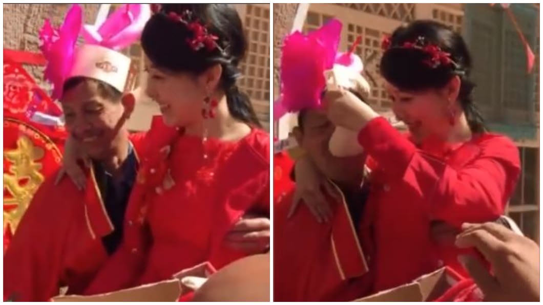 低俗當有趣?親友鬧婚瞎起鬨 媳婦被公公亂摸還笑餵吃麵