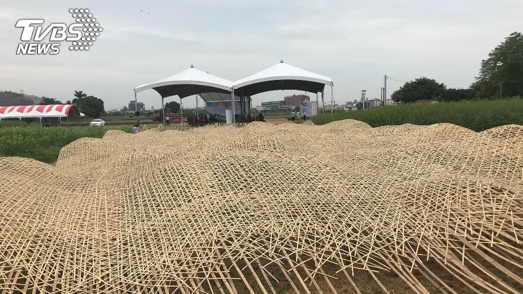 雲林毛巾藝術節將登場　全台最大竹編黃金巾亮相