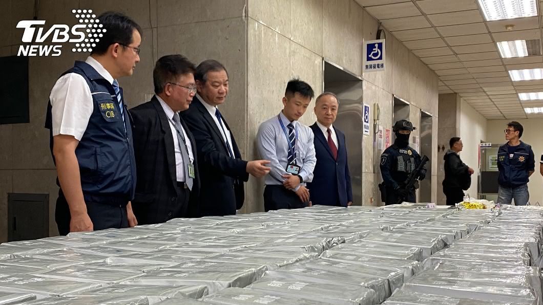 刑事局破跨境航空貨櫃運毒案 市價逾6億