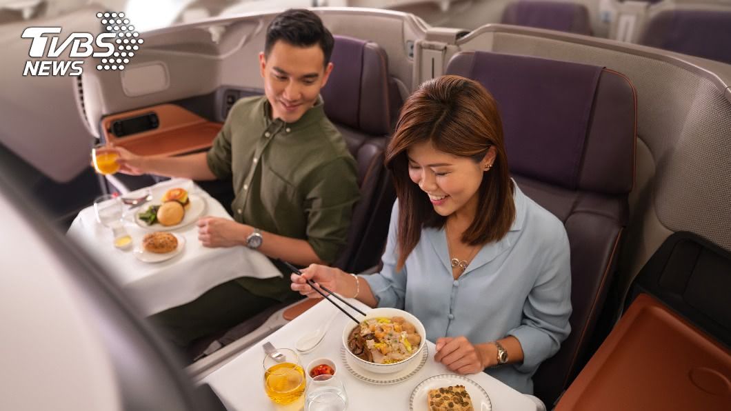 新航推A380餐廳 不出國也能在飛機上用餐