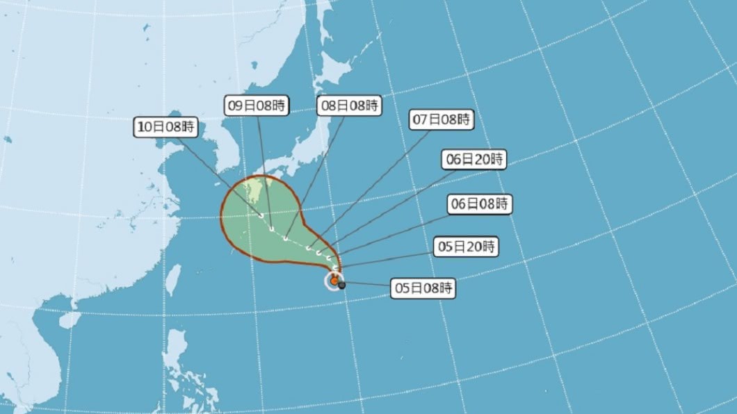 颱風昌鴻形成!移動緩慢是否影響台「7、8日是關鍵」