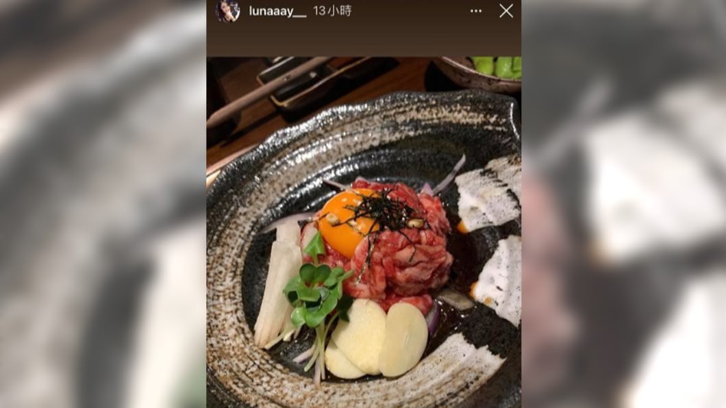 沉寂2個月,宣云在IG更新美食照。(圖/翻攝自宣雲IG)