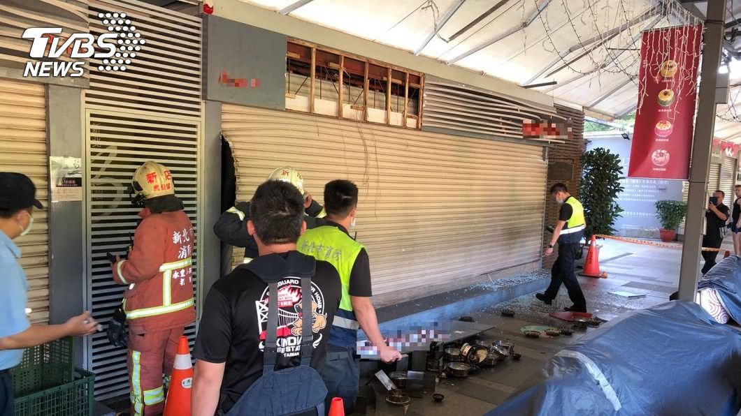 新北碧潭商店街傳氣爆巨響 老鼠咬破管線釀禍
