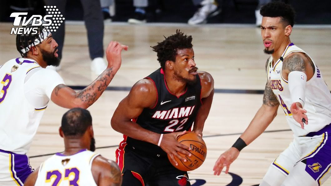 巴特勒「大三元」痛擊湖人 NBA熱火扳回一城
