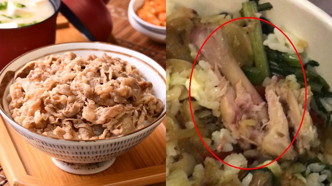 外帶牛丼…吃第2口見「啃過雞腿」 老闆1句話驚呆網