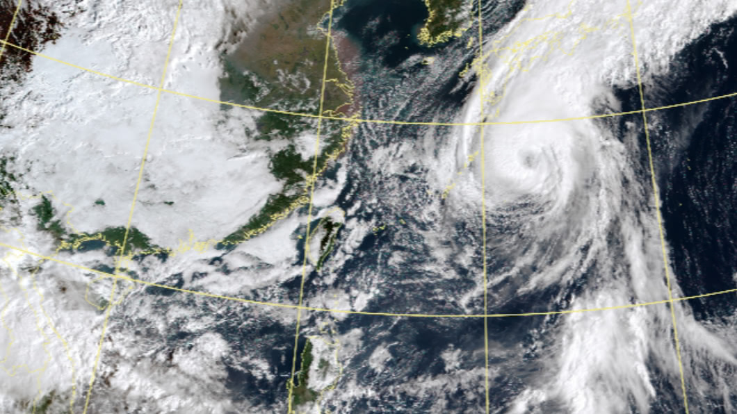 中颱「昌鴻」大迴轉!東北風強勢 國慶假期雨區曝光