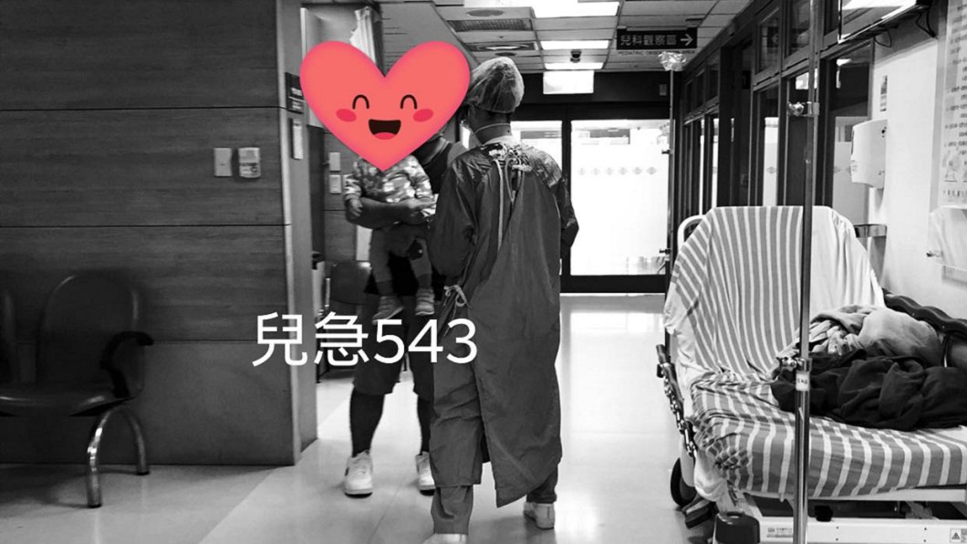 吳昌騰分享1歲女童接種流感疫苗後發燒的個案。(圖/翻攝自來講兒科急診的543-吳昌騰醫師臉書)