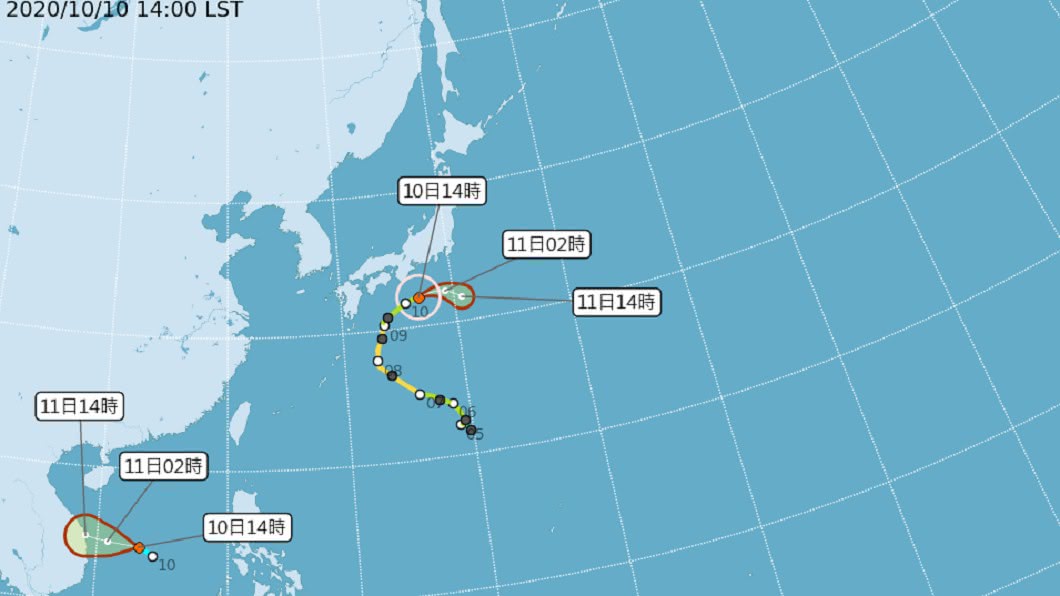 （圖／翻攝自中央氣象局）