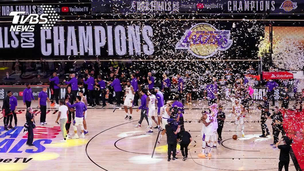 慶祝NBA湖人奪冠 Google搜尋關鍵字放紫金煙火