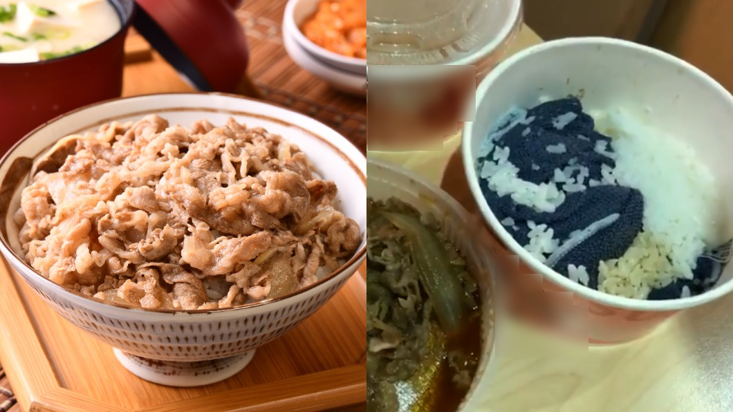 外送牛丼見「抹布拌飯」秒傻眼　店員稱：沒有衛生疑慮