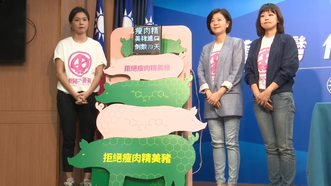 藍推「美豬進口倒數計時器」 轟政府毒害下一代