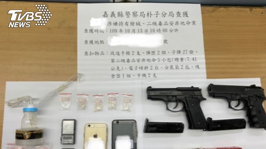 警跟監數月逮人　通緝犯雙槍防身睡夢中被捕