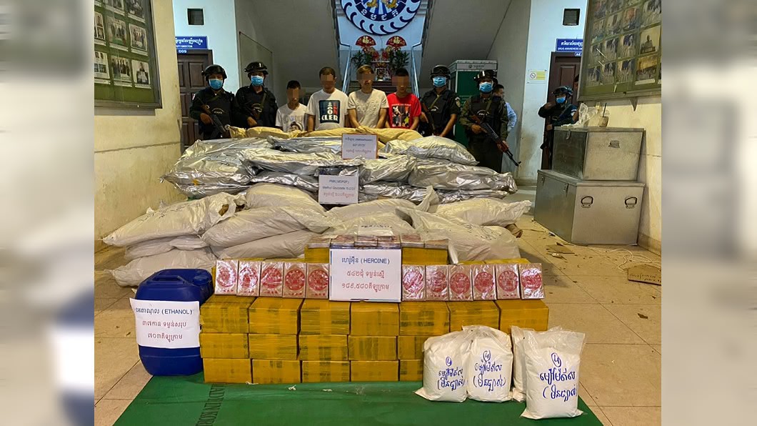 台人「柬埔寨販毒」被逮！4落網1逃跑摔死　搜出3噸貨