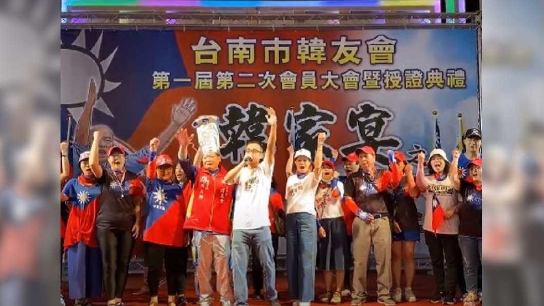 徐尚賢日前參加台南市韓友會活動。(圖/翻攝自YouTube)