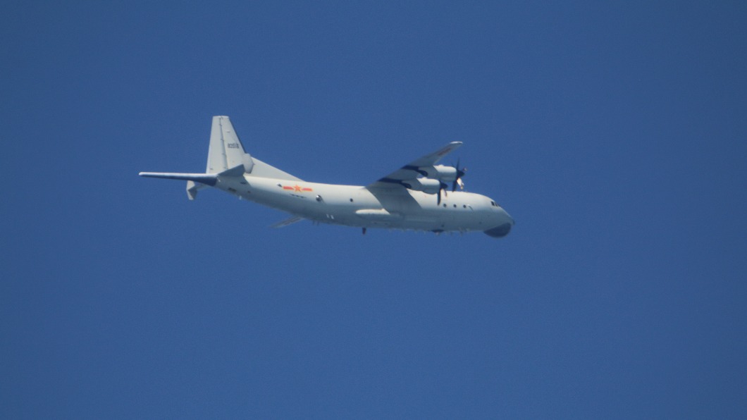 共軍運8侵擾台灣西南防空識別區 空軍廣播驅離