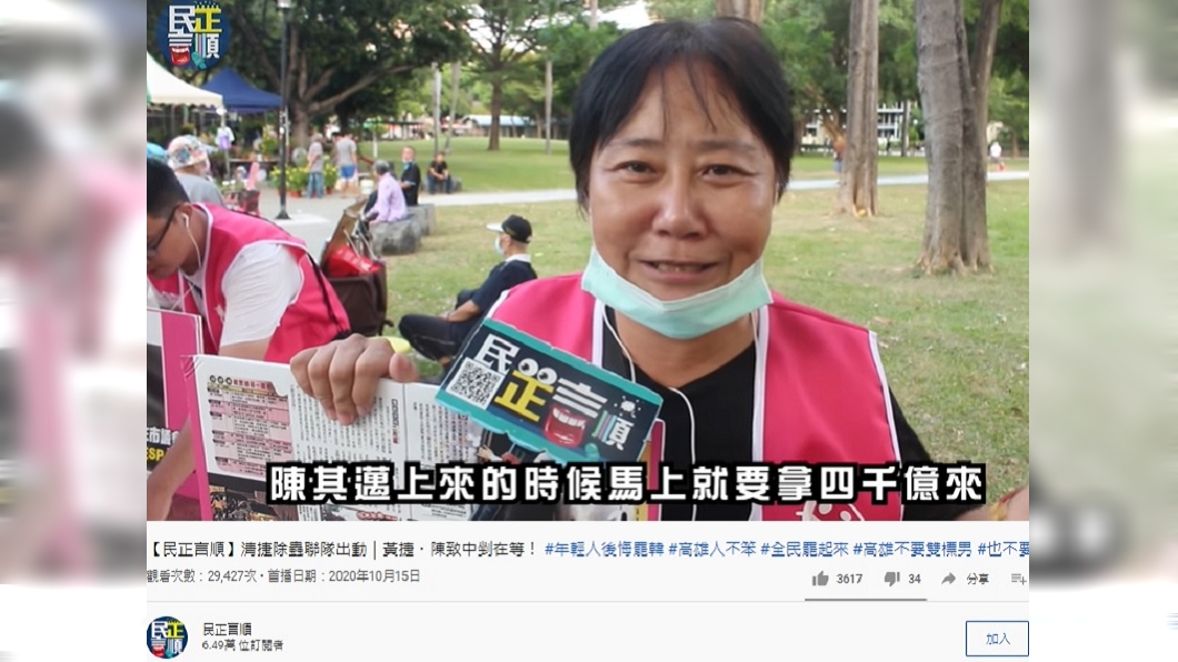 (圖/翻攝自「民正言順」YouTube)