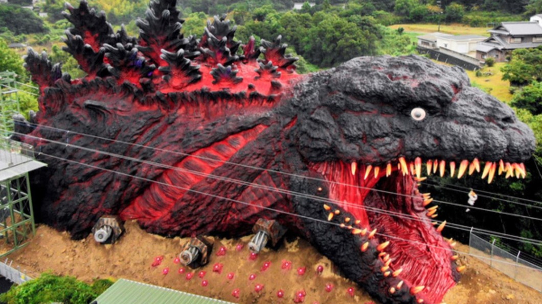 日最新主題樂園　滑進120m長「哥吉拉」體內