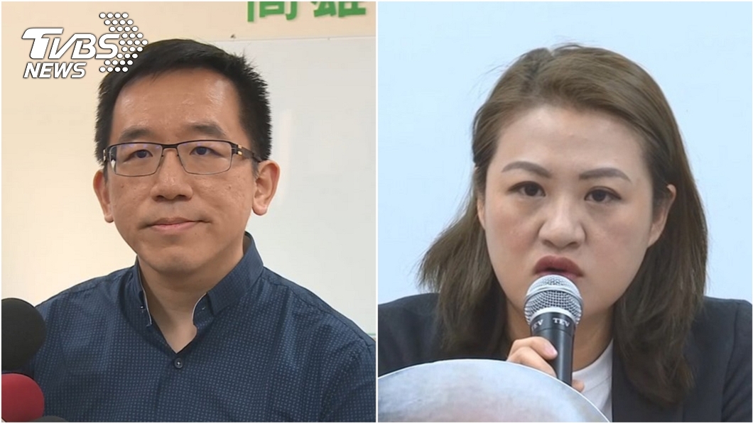 高雄市議員陳致中、高雄市議員高閔琳。(圖/TVBS資料畫面)