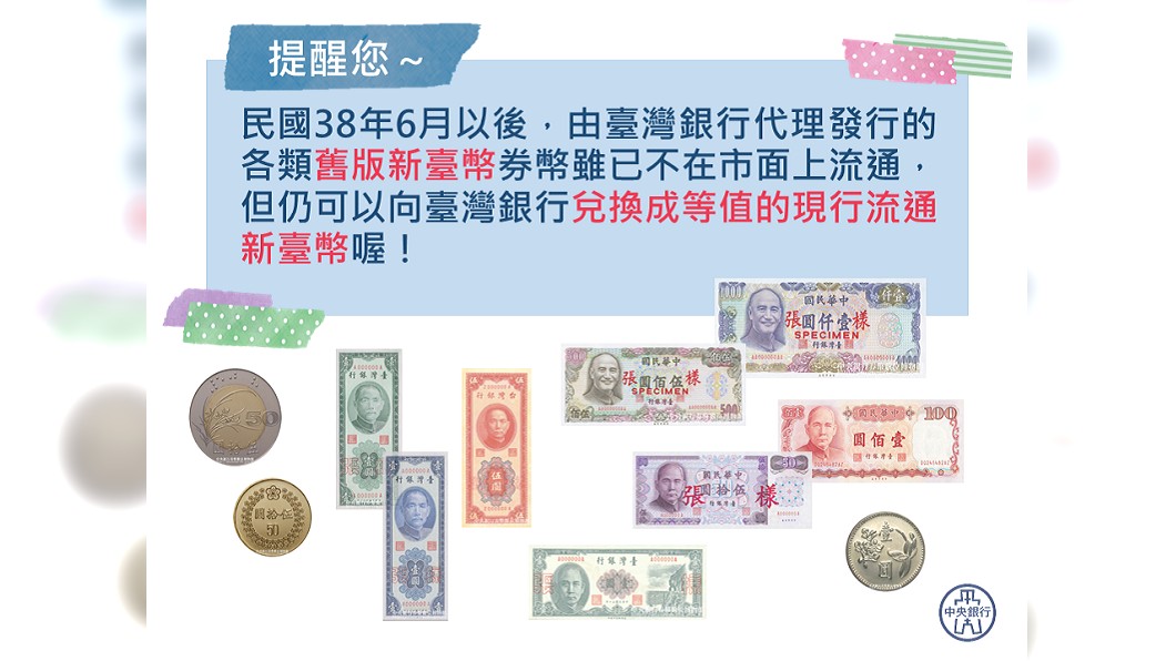 (圖/翻攝自央行臉書)