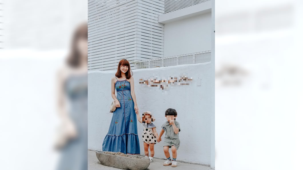 林舒語婚後陸續生下兩個兒子。(圖/翻攝自林舒語臉書)