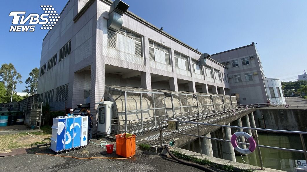 南水局緊急供水系統演練 滯洪池成備援水源