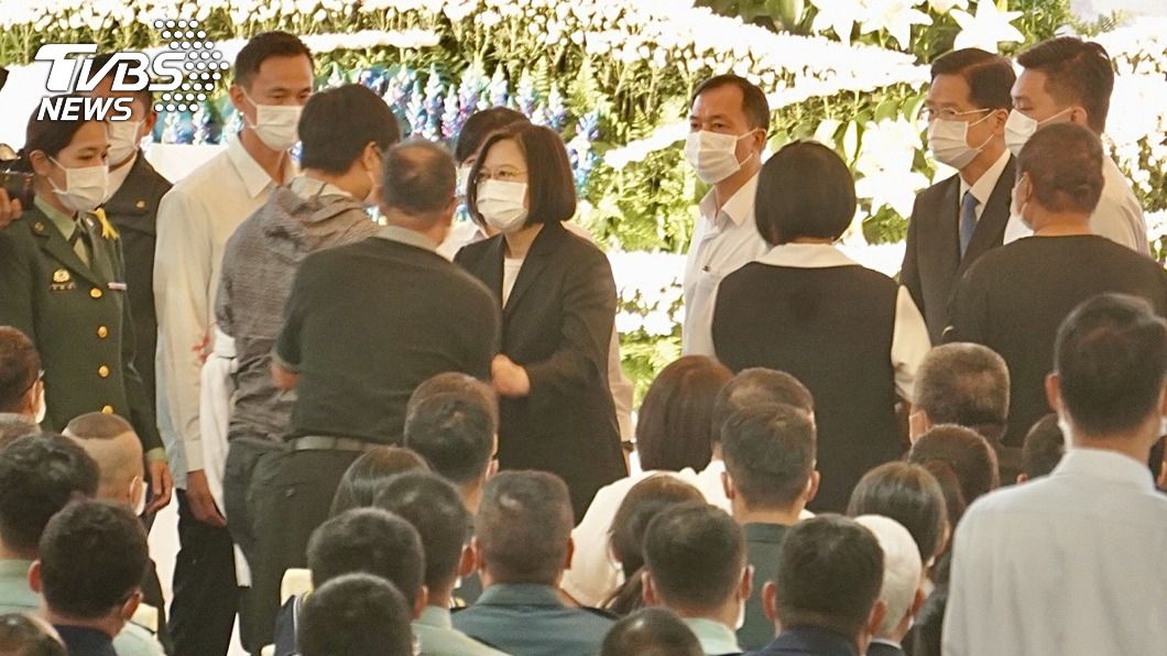金門殉職車長林楷強公奠 蔡總統允加速採購新式戰車