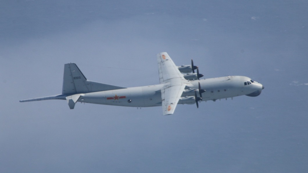 共軍反潛機侵犯台灣西南空域 9/16起第22度擾台