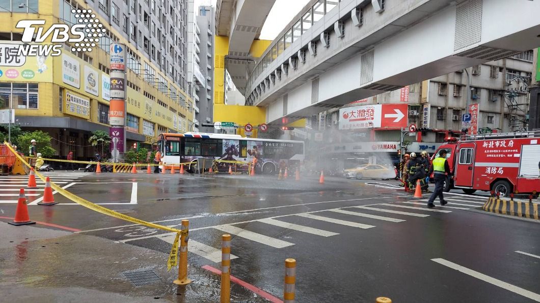 新北中和瓦斯漏氣 四路段封閉尋找洩漏點