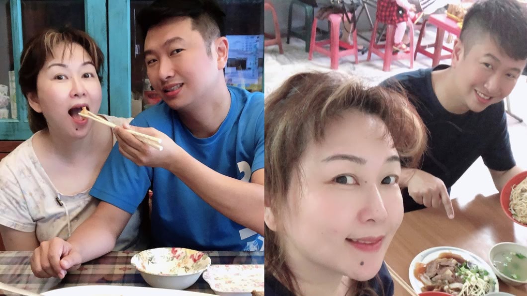 張秀卿與老公感情好，卻因差12歲被誤認是母子。（圖／翻攝自張秀卿臉書）